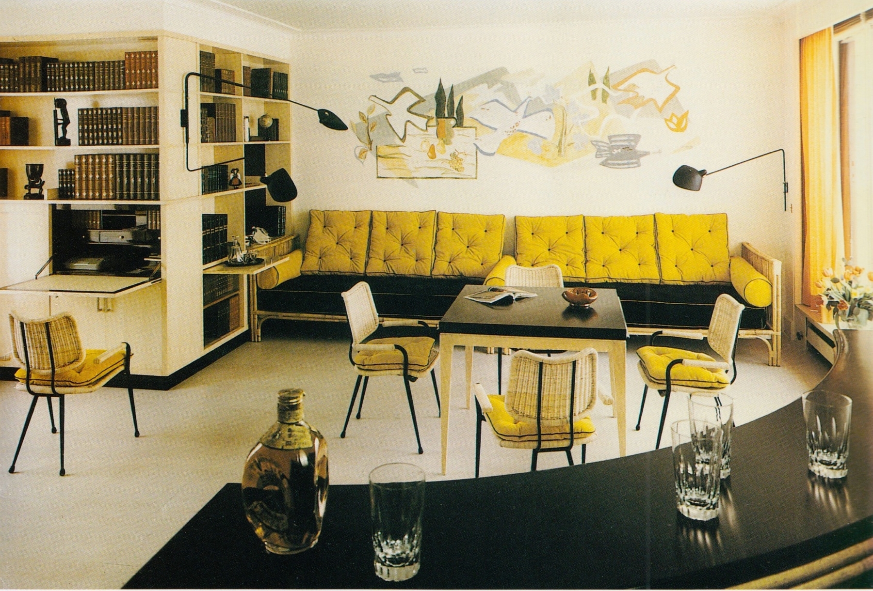 French apartment designed by Louis Sognot, 1959