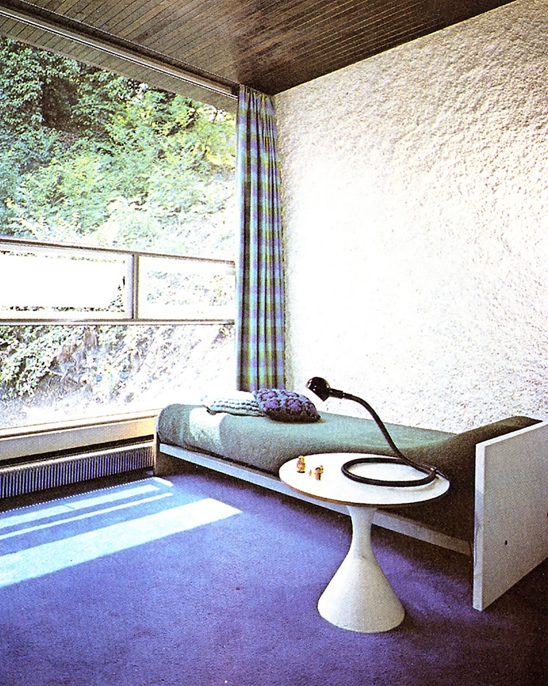 Janine Abraham &amp; Dirk Jan Rol&#39;s home, son&#39;s bedroom, Meudon, France, 1968-1970