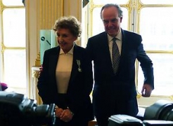 Maria Pergay is named Chevalier of the Order of Art and Letters by the French Ministry of Culture