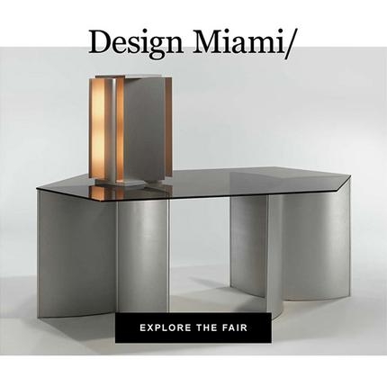 Artsy features "Design Steel" as one of best booths at Design Miami/